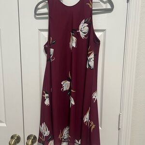 Amanda Uprichard Burgundy Dress
